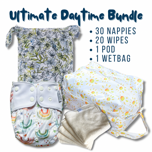 The Ultimate Day Time Cloth Nappy Bundle