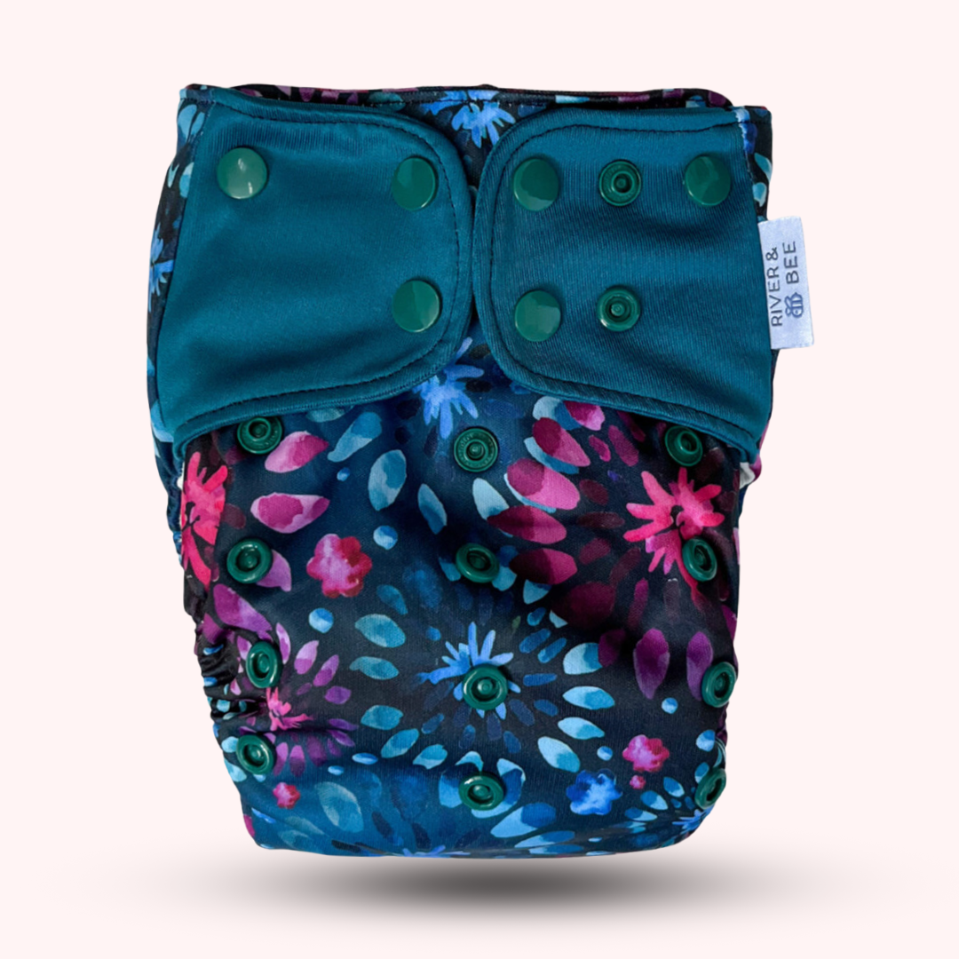 2.0 Modern Cloth Nappy | MYSTICAL BLOOMS
