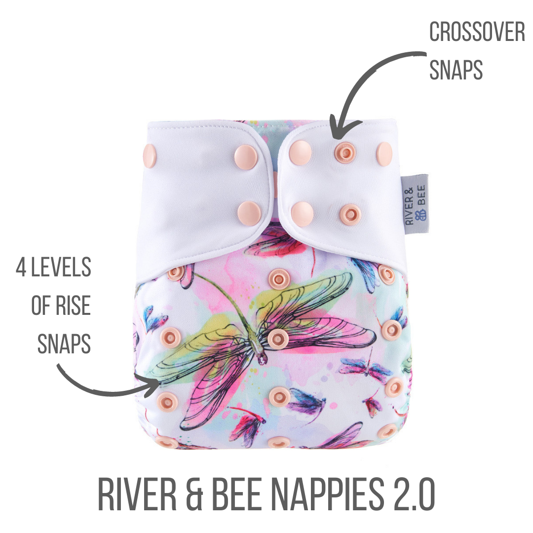 River & Bee 2.0 Nappy | WHIMSY
