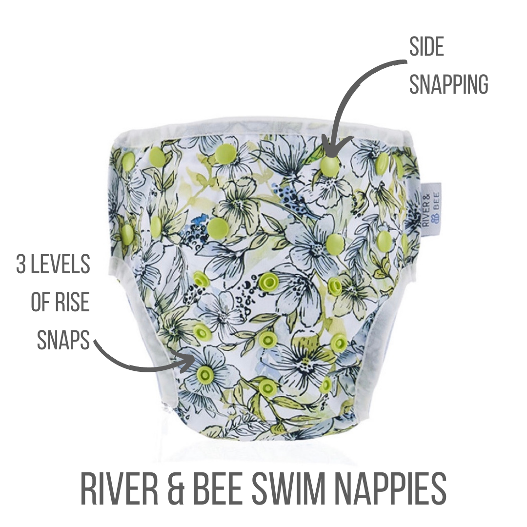 River & Bee Swim Nappy  |  EDEN