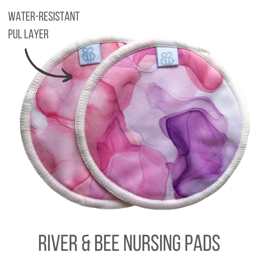 River & Bee Premium Reusable Nursing Pads [PACK OF 3 PAIRS]