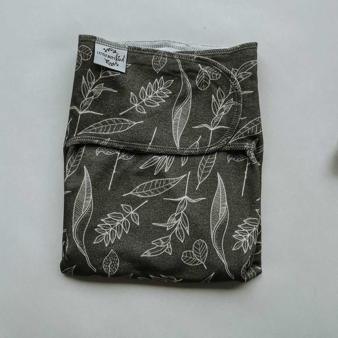 Little Butt Kind One Size Preflat Bamboo Cotton | LEAF YOU A LOT