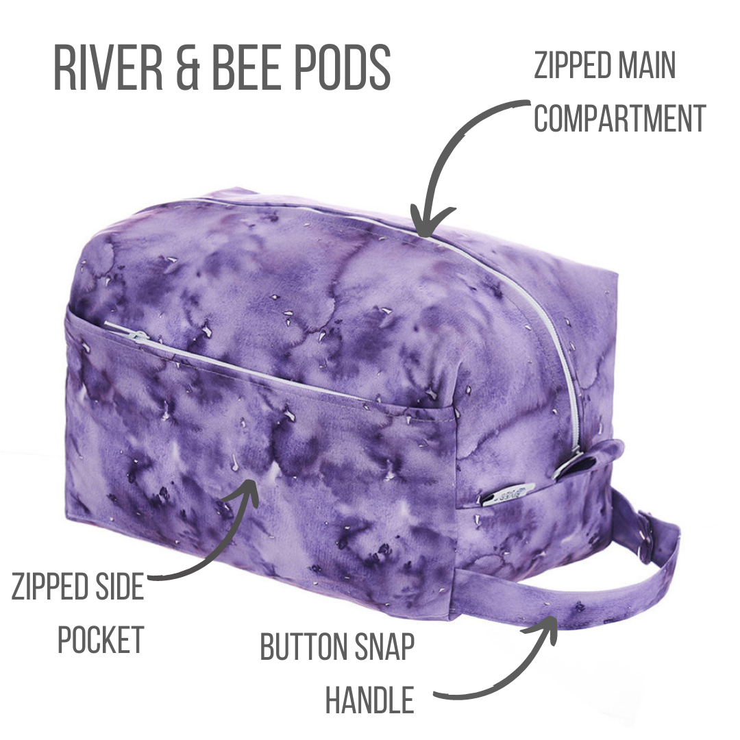 River & Bee Pod  |  PURPLE HAZE
